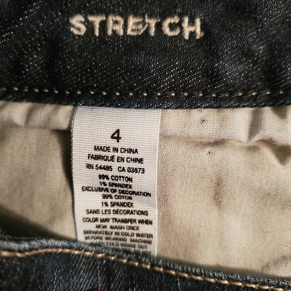 Women's American Eagle Dark Wash Denim Shorts - Picture 5 of 9